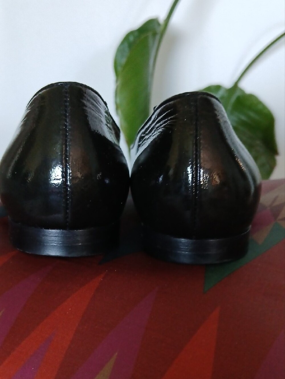Longchamp Black Patent Loafers Sz36 - Picture 8 of 11